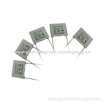 Polypropylene Film Capacitor with 2.5kV Impulse Voltage and 0.0022 to 4.7μF Capacitance Range
